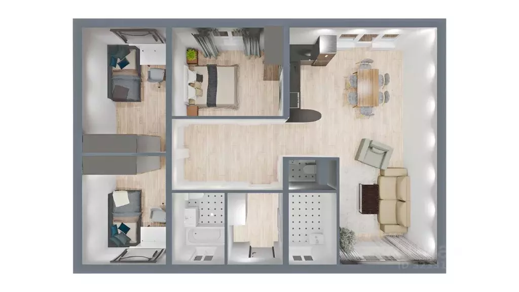 Дом в Башкортостан, Уфимский район, Булгаковский сельсовет  (90 м) - Фото 2