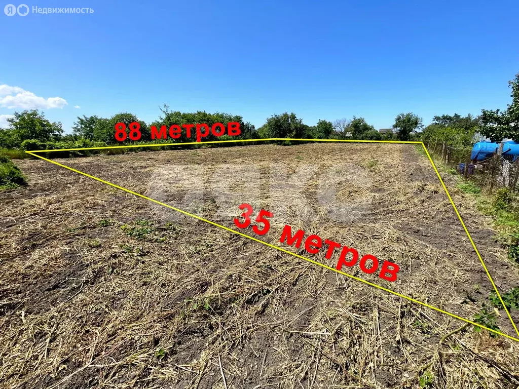 Участок в Коржевский, Краснодарская улица, 128 (33 м) - Фото 0