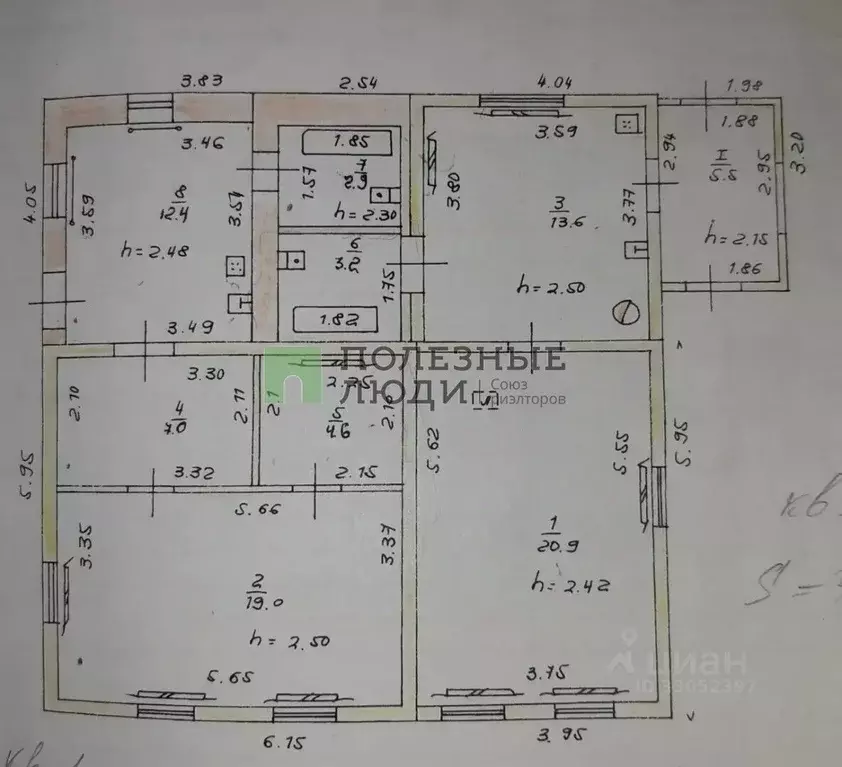 Дом в Тамбовская область, Тамбов Социалистическая ул., 34 (100 м) - Фото 2