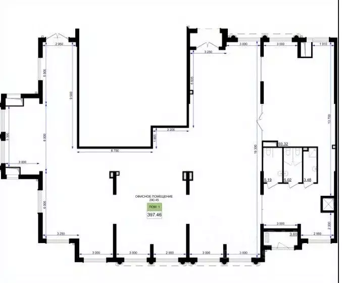 Помещение свободного назначения в Краснодарский край, Новороссийск ... - Фото 2