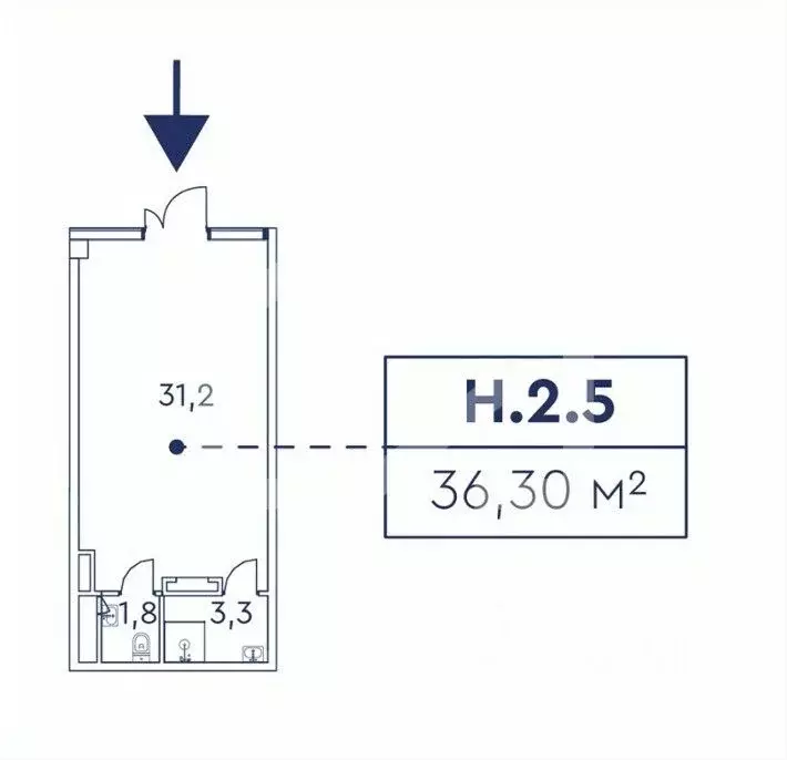 Помещение свободного назначения в Москва просп. Мира, 222 (36 м) - Фото 2