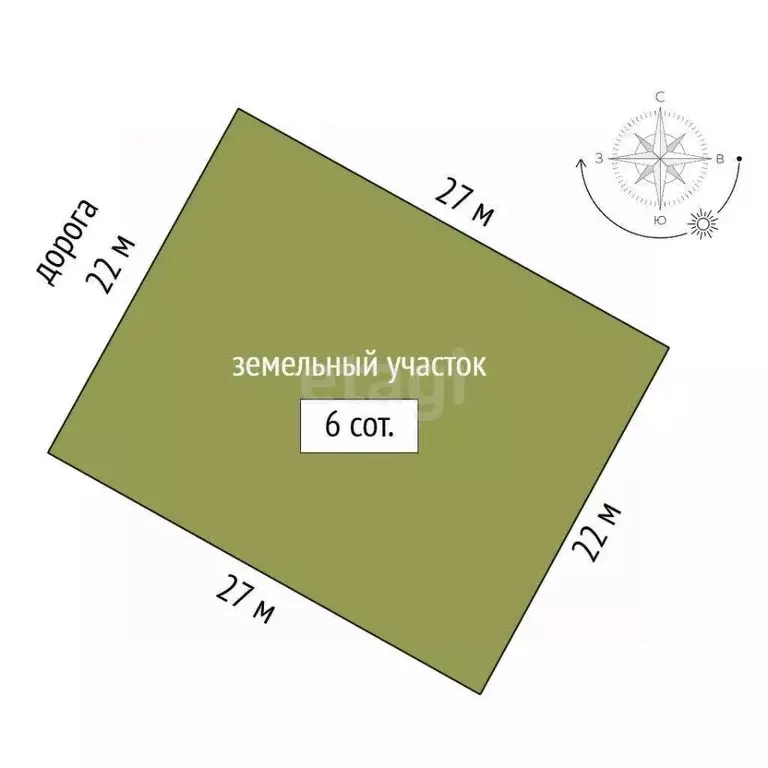 Участок в Крым, Феодосия муниципальный округ, с. Виноградное ул. ... - Фото 2