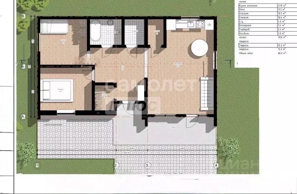 Дом в Свердловская область, Сысертский муниципальный округ, пос. ... - Фото 2