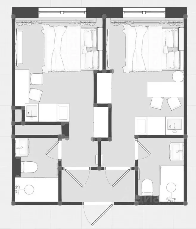 2-к кв. Москва Березовая аллея, 19к2 (32.0 м) - Фото 2