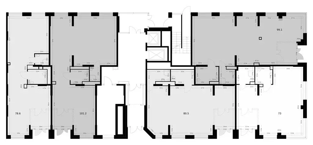 Помещение свободного назначения (101.2 м) - Фото 2