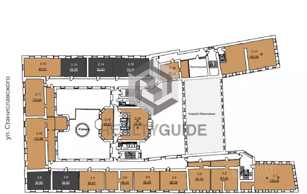 Офис в Москва ул. Александра Солженицына, 27 (87 м) - Фото 1