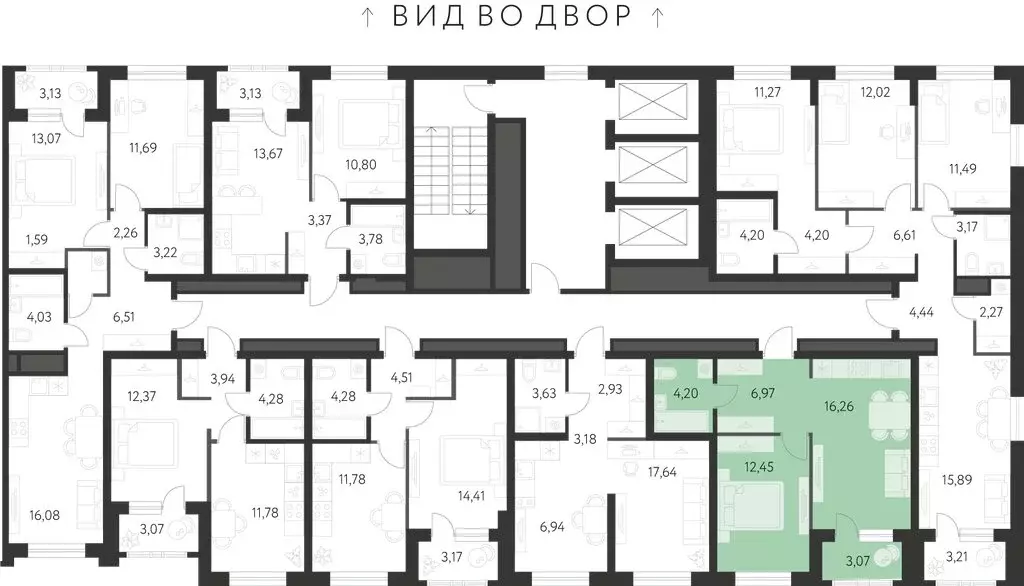 1-комнатная квартира: Екатеринбург, микрорайон Академический, 3-й ... - Фото 2