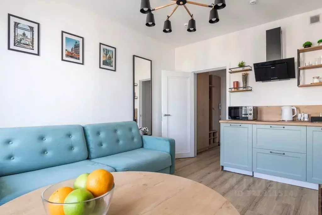 Студия Санкт-Петербург просп. Крузенштерна, 4 (25.0 м) - Фото 2