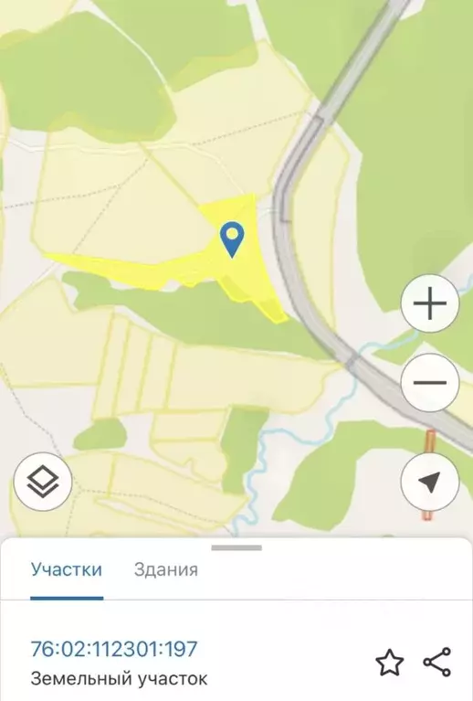 Участок в Ярославская область, Борисоглебский муниципальный округ, д. ... - Фото 1