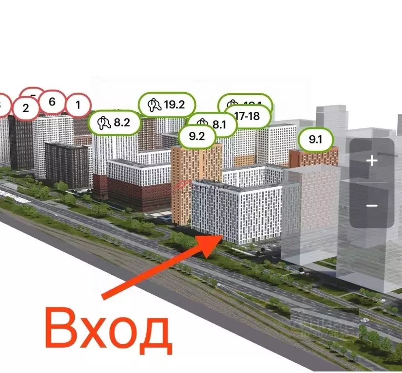 Торговая площадь в Московская область, Котельники Парковый мкр, Белая ... - Фото 1