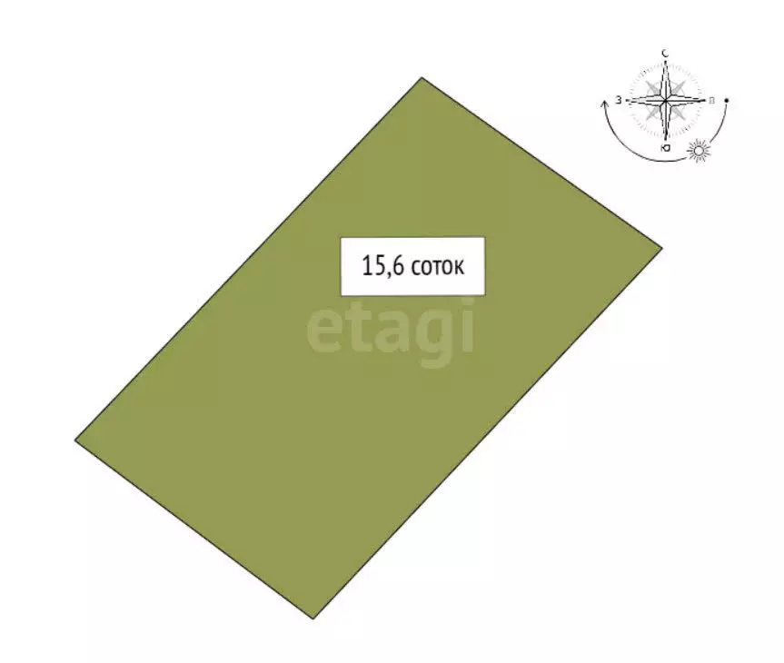 Участок в село Чигорак, улица Красная Заря (15 м) - Фото 1