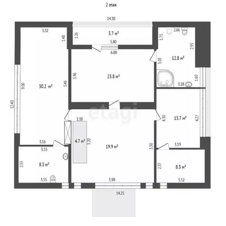 Дом в Краснодарский край, Темрюкский район, Голубицкое с/пос, ... - Фото 2