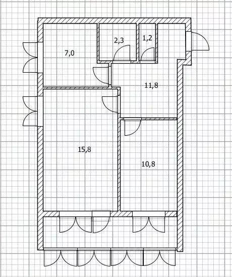 2-к кв. Оренбургская область, Оренбург просп. Дзержинского, 22 (48.9 ... - Фото 2