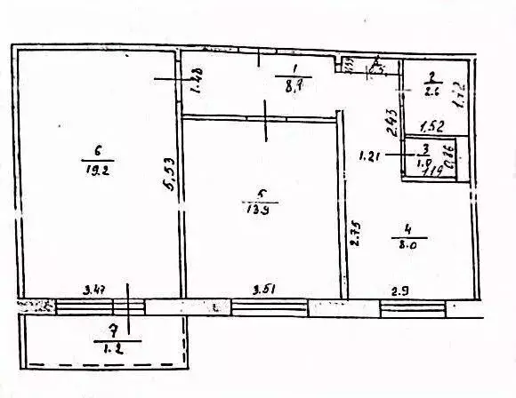 2-к кв. Башкортостан, Чишминский район, Лесной сельсовет, с. Алкино-2 ... - Фото 2