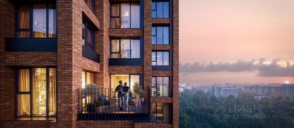 2-к кв. Москва Квартал Мит жилой комплекс (61.46 м) - Фото 2