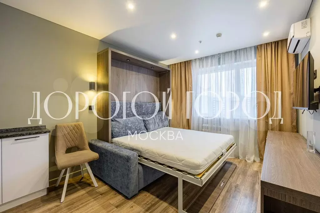Апартаменты-студия, 19,5 м, 12/24 эт. - Фото 1