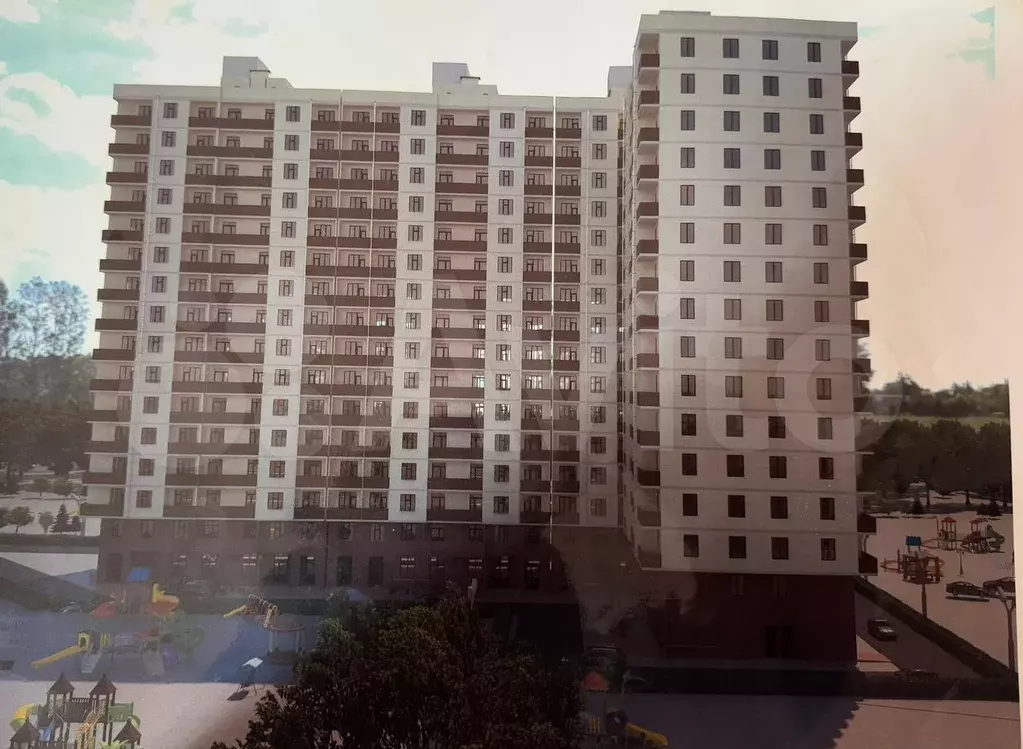 2-к. квартира, 68 м, 3/16 эт. - Фото 0