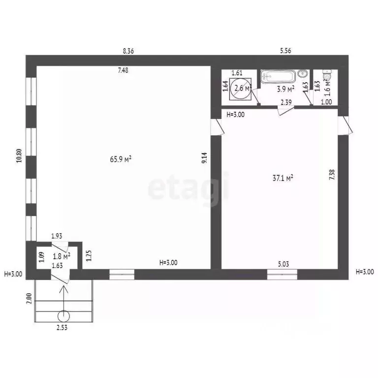 Торговая площадь в Свердловская область, Талицкий городской округ, ... - Фото 2