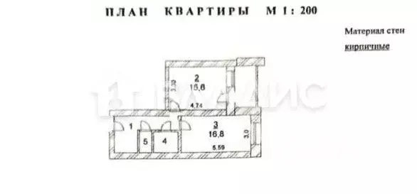 1-к кв. Новосибирская область, Бердск Северный мкр, 18 (50.0 м) - Фото 1