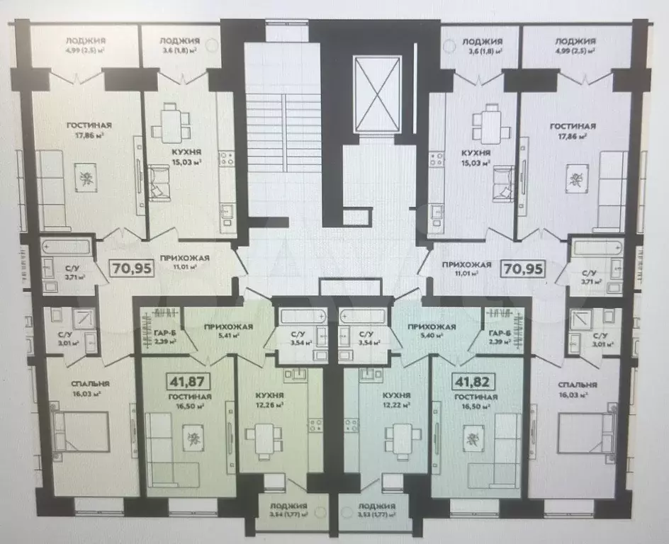 2-к. квартира, 75 м, 6/9 эт. - Фото 0