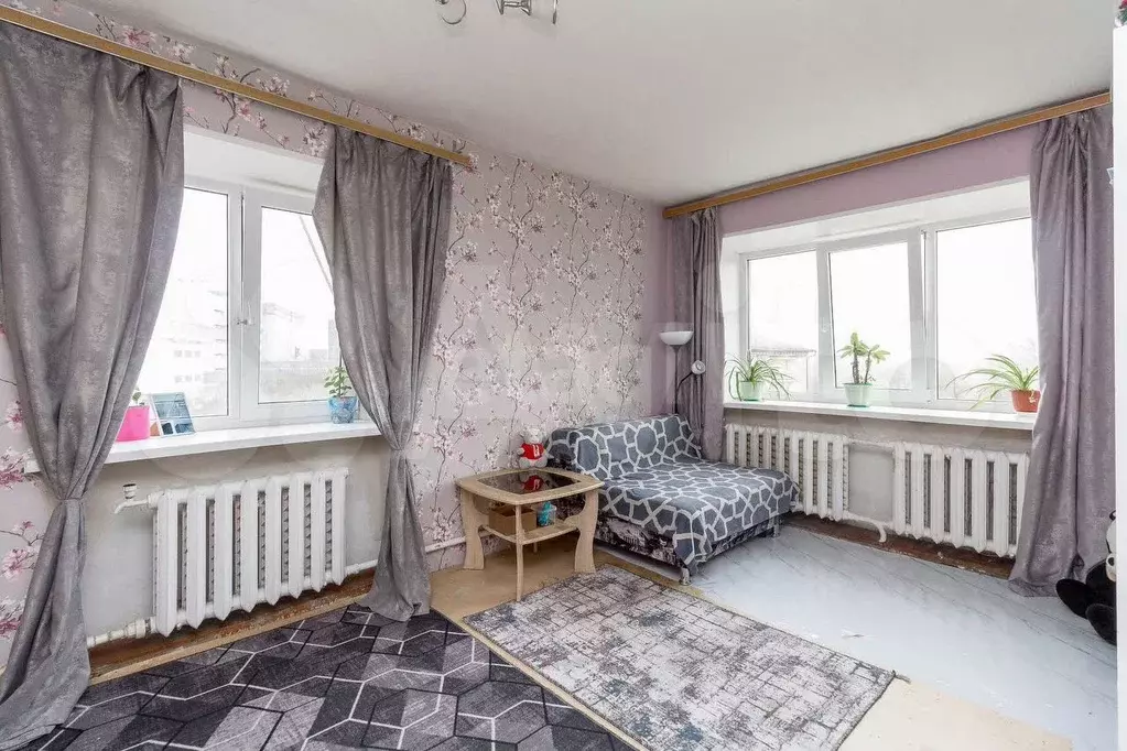 1-к. квартира, 29,4 м, 5/5 эт. - Фото 0