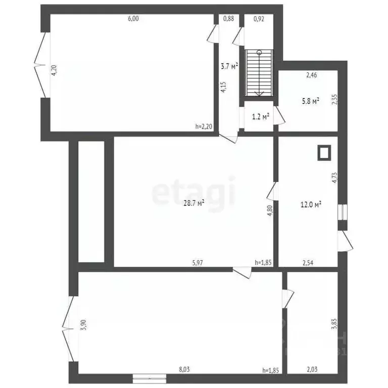 Дом в Брянская область, Брянск ул. Бабушкина (299 м) - Фото 2