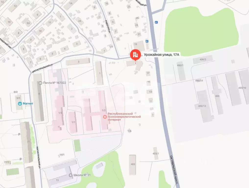 Торговая площадь в Коми, Сыктывкар Нижний Чов мкр, ул. Урожайная, 17А ... - Фото 2