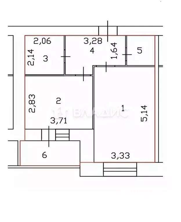1-к кв. Пензенская область, Пенза ул. Мира, 42 (40.3 м) - Фото 1