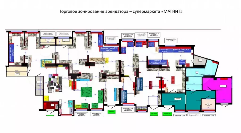 Помещение с Магнитом первая линия, 480 м - Фото 1