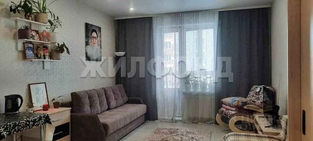 1-к кв. Новосибирская область, Новосибирск ул. Плахотного, 80 (27.9 м) - Фото 1