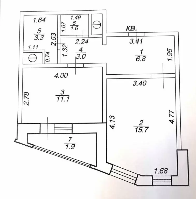 1-к кв. Тверская область, Тверь ул. Хромова, 27к1 (41.0 м) - Фото 0