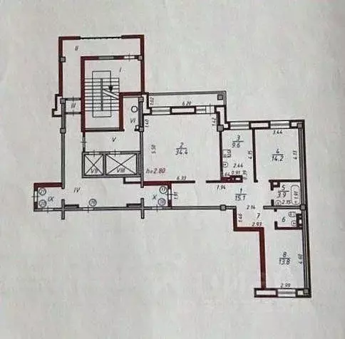 3-к кв. Иркутская область, Иркутск Ямская ул., 9 (105.0 м) - Фото 2