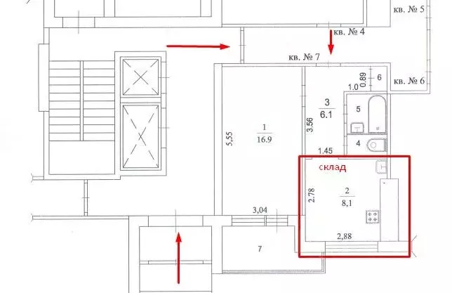 Склад в Московская область, Жуковский ул. Дзержинского, 6к1 (8 м) - Фото 1