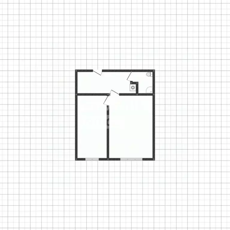 2-к кв. Липецкая область, Липецк ул. Космонавтов, 22 (24.0 м) - Фото 2