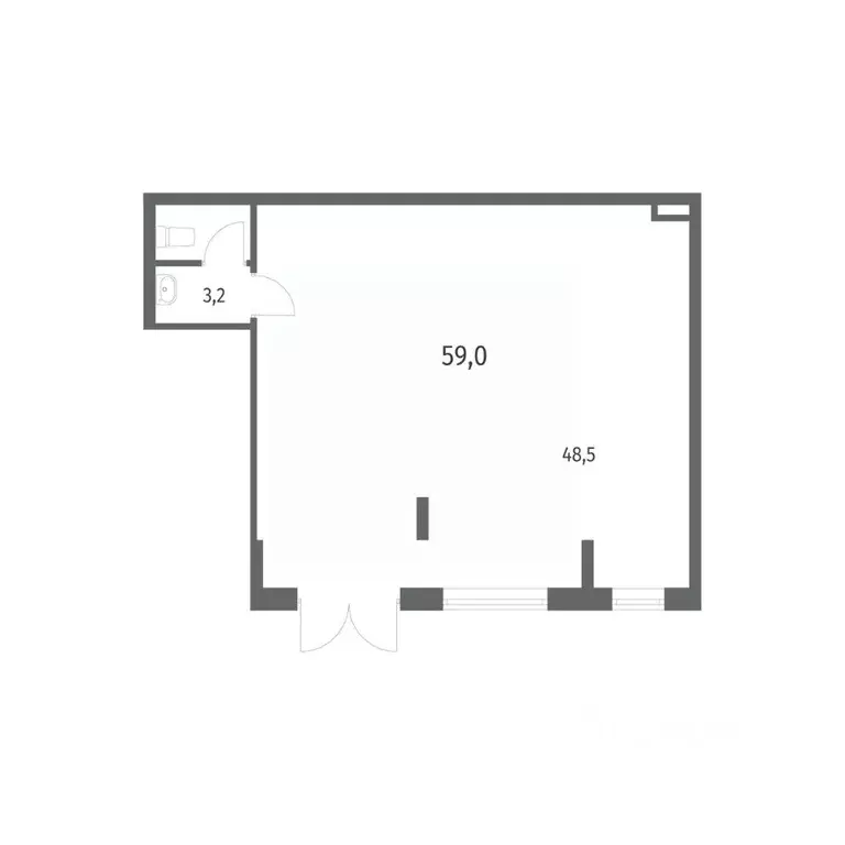 Помещение свободного назначения в Калининградская область, Гурьевск ... - Фото 2