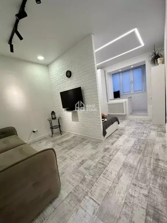 1-к кв. Калужская область, Калуга ул. Генерала Попова, 4 (35.4 м) - Фото 2