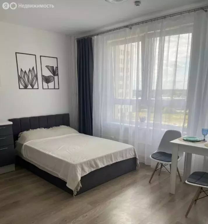 Квартира-студия: деревня Коробово, улица Авиаторов, 5 (27.1 м) - Фото 1