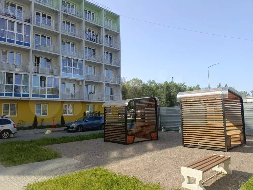 1-к. квартира, 43 м, 1/6 эт. - Фото 1