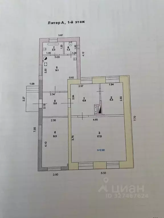 Дом в Ростовская область, Ростов-на-Дону, Нахичевань ул. 8-я Линия, ... - Фото 1