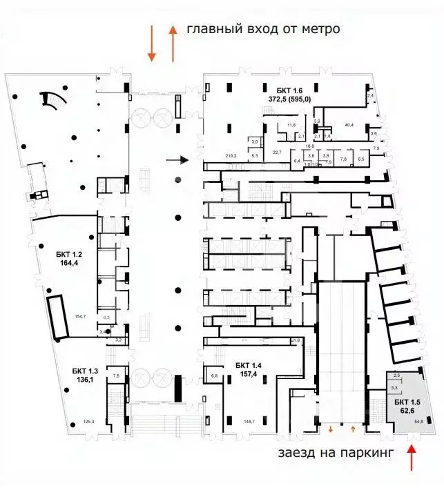 Торговая площадь в Москва ул. Шеногина, вл2/11 (63 м) - Фото 2