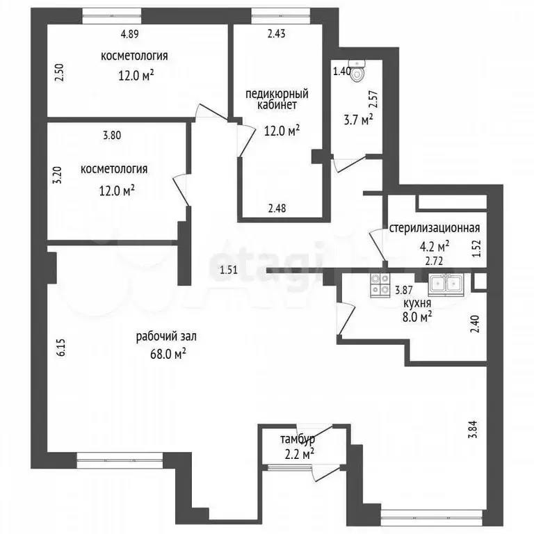 Продам помещение свободного назначения, 124.5 м - Фото 0