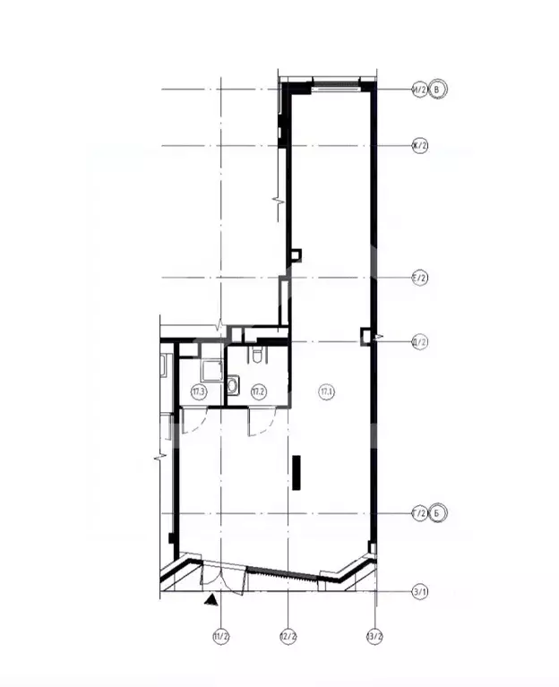 Помещение свободного назначения в Москва 3-я Гражданская ул., 1 (89 м) - Фото 2