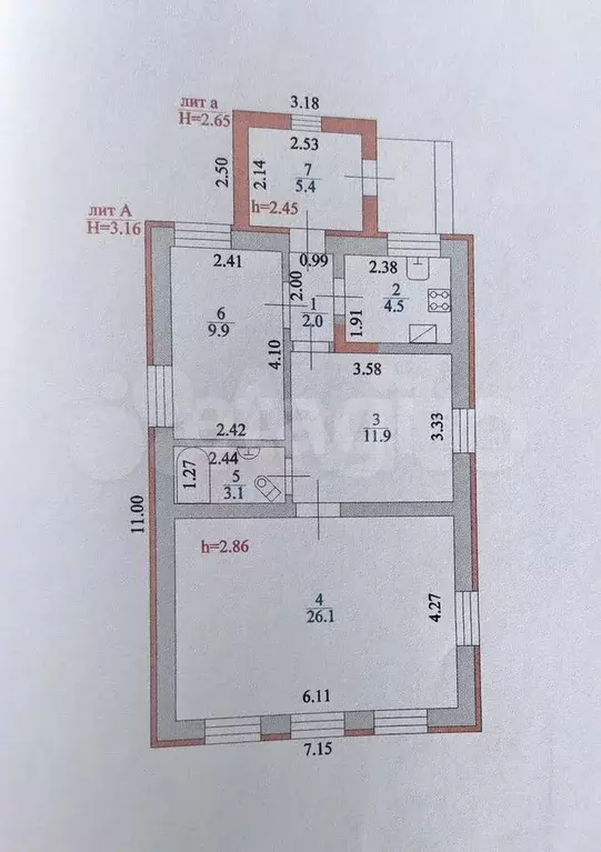 Дом 68,6 м на участке 6 сот. - Фото 0