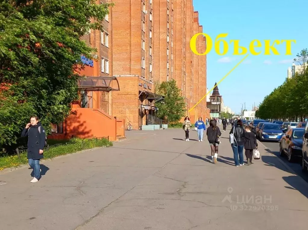 Помещение свободного назначения в Санкт-Петербург просп. Просвещения, ... - Фото 1