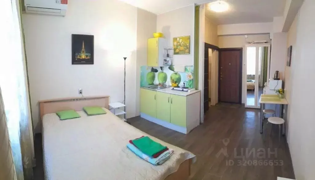 1-к кв. Хабаровский край, Хабаровск Ленинградская ул., 89 (21.0 м) - Фото 1