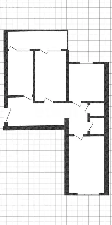 3-комнатная квартира: Белгород, Почтовая улица, 52 (73.8 м) - Фото 1