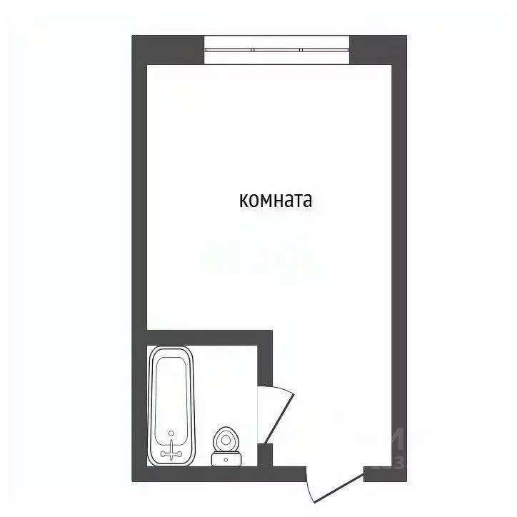 Студия Красноярский край, Красноярск Зеленая Роща мкр, ул. ... - Фото 2