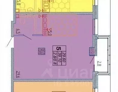 1-к кв. Приморский край, Находка Второй Южный кв-л,  (39.94 м) - Фото 0