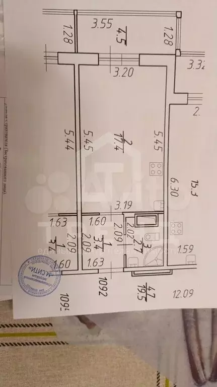 Квартира-студия, 28 м, 12/13 эт. - Фото 0