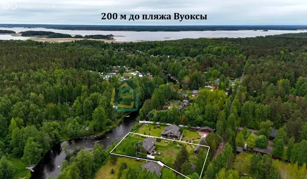 Дом в Приозерский район, Красноозёрное сельское поселение, деревня ... - Фото 1